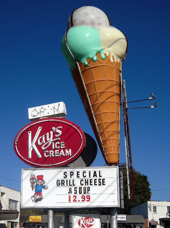 Knoxville . . . East Tennessee . . . and sometimes Beyond Kay's Ice Cream